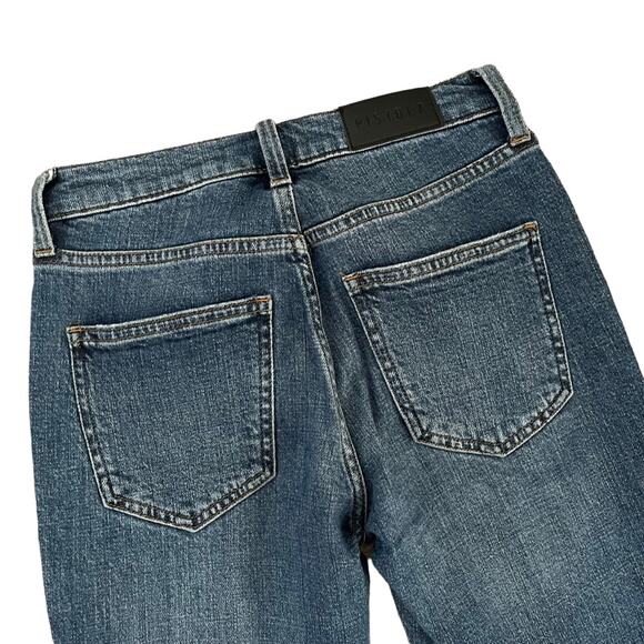 Pistola Monroe High Rise Jeans Womens 24 Soho Blue Distressed True Classic Fit - Picture 3 of 9